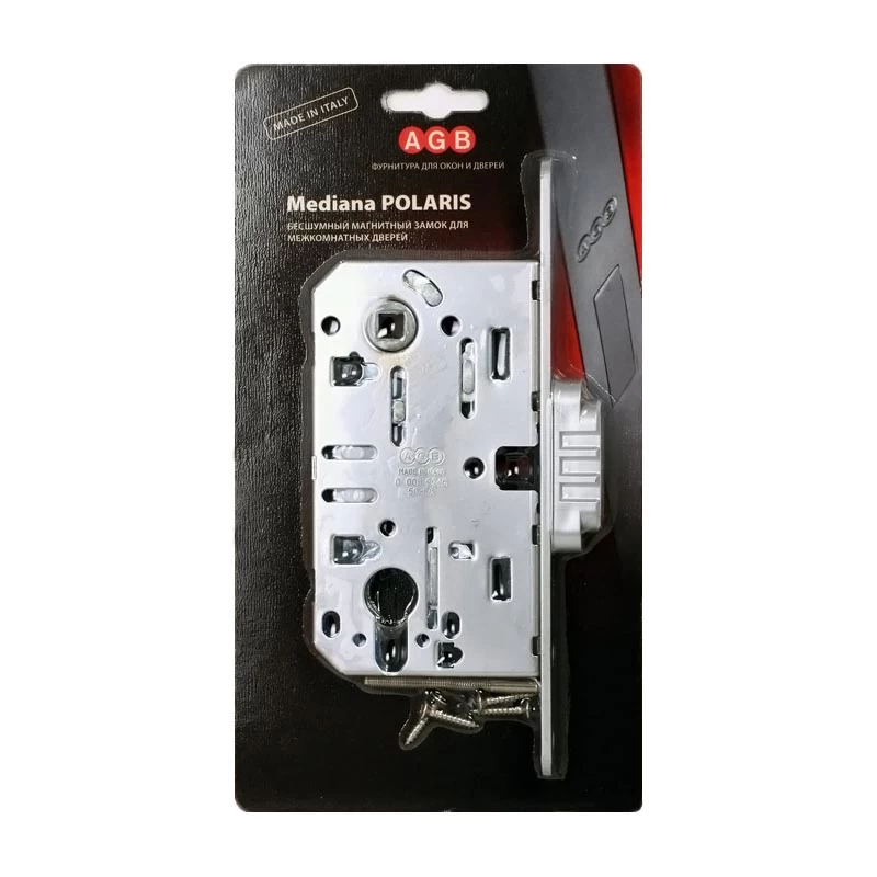 Фото Корпус замка магнит. под цил. MEDIANA POLARIS B06103.50.06.567 с отв. планкой B02402.05 (ник)