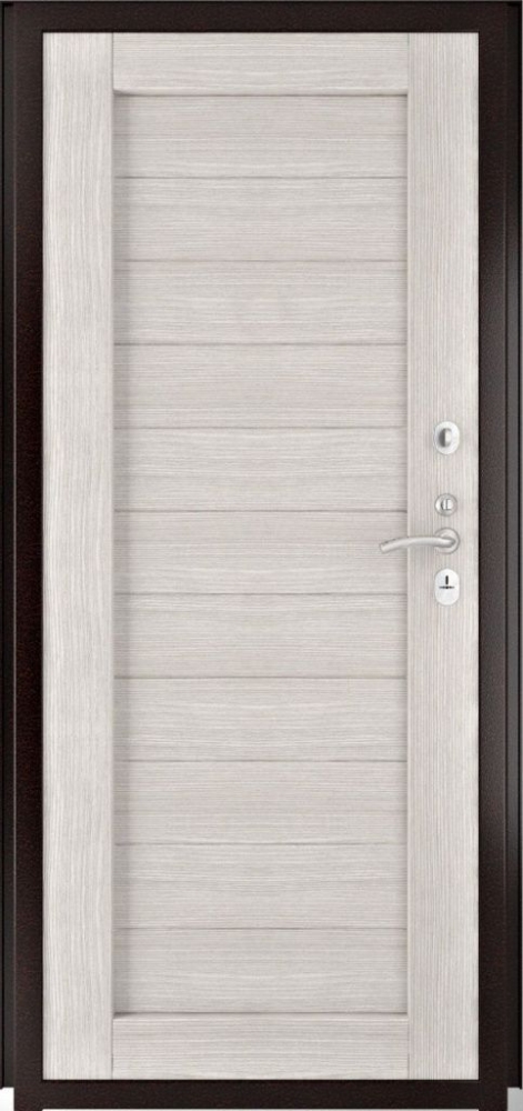 Входная дверь ДвериПРО L Термо Экошпон СБ-3 (16мм, капучино) DPRO196973 внутренняя сторона