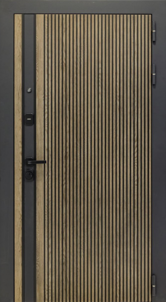 Входная дверь ДвериПРО Rosna ФЛЗ-603 Бетон снежный DPRO198278 внешняя сторона