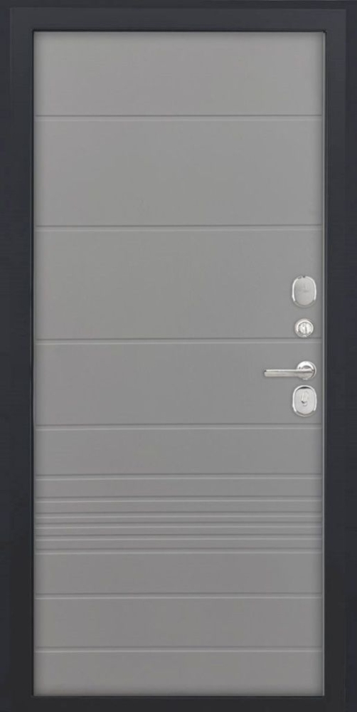 Входная дверь ДвериПРО Квадро ФЛ-700 (10мм, ясень грей) DPRO196558 внутренняя сторона